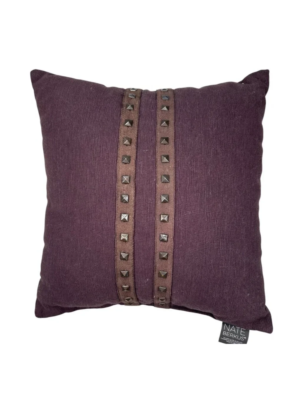 Nate Berkus Studded Decorative Throw Pillow 14x16 Cabincore Western Rustic